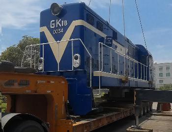 天津超限大件运输吊装现场